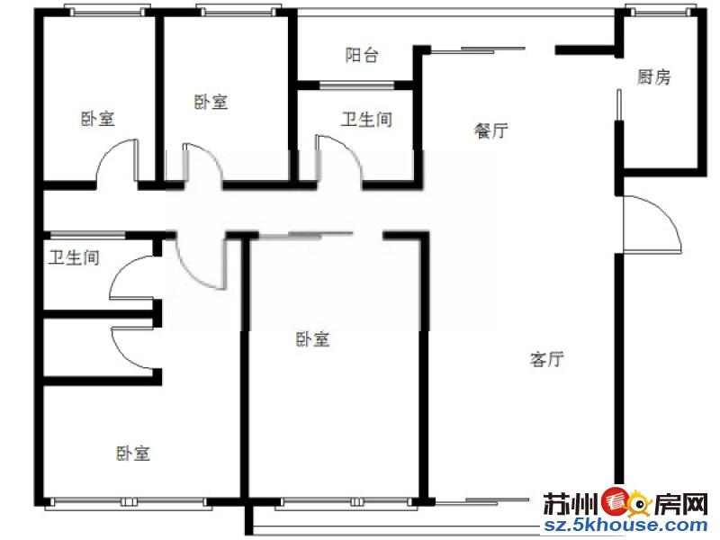 东湖大郡三房两卫  可长租短租 出行极其便利