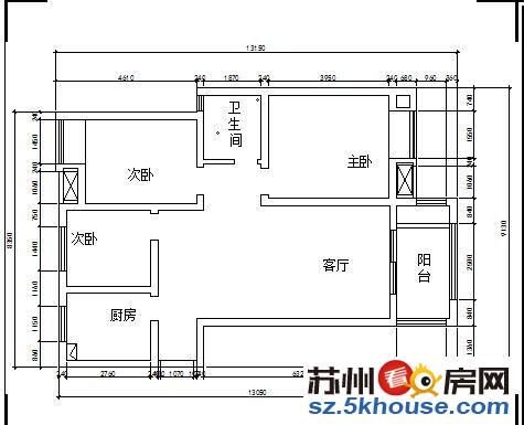 钟楼双塔凤凰街苏大附一人民医院实惠两房1850急租有钥匙