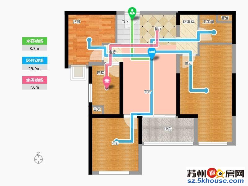 陆慕 欧尚旁 海亮香榭里精装欧式三室 品牌家私 拎包入住