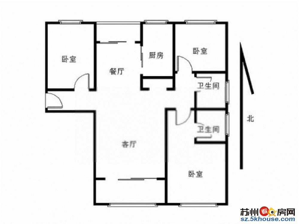 嘉元花园 精装三房 2号地铁口 拎包入住 近天虹 随时看房