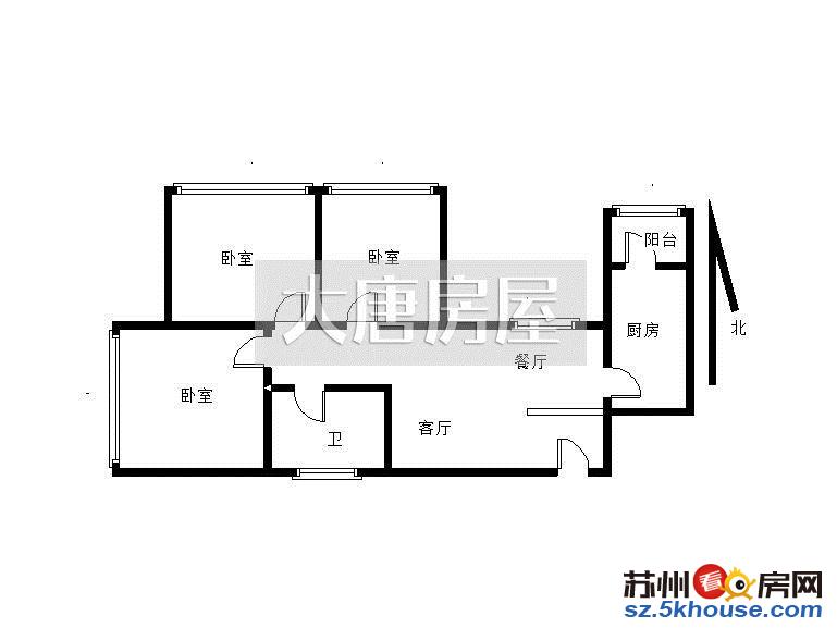 名都花园 一号线塔园路地铁口 精装修三房两卫 时代花园