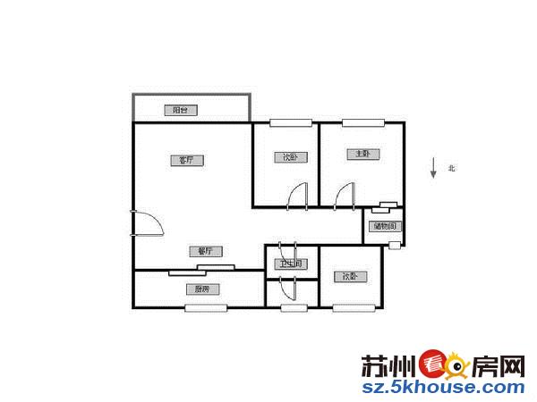 水韵花都 精装三房 可短租 4号线 繁花中心 小外滩 月付