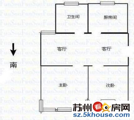 菁英公寓精装修二室一厅 整租 随时看房