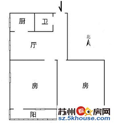 梅亭苑  西环路解放路交叉口 精装两室 低楼层 押一付一