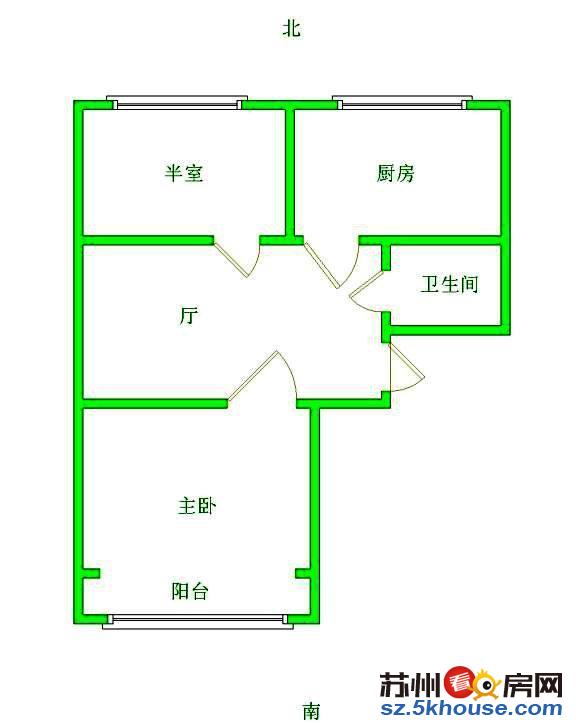 金门商品市场旁 两朝南房间出租 干净清爽 拎包入住 生活方便