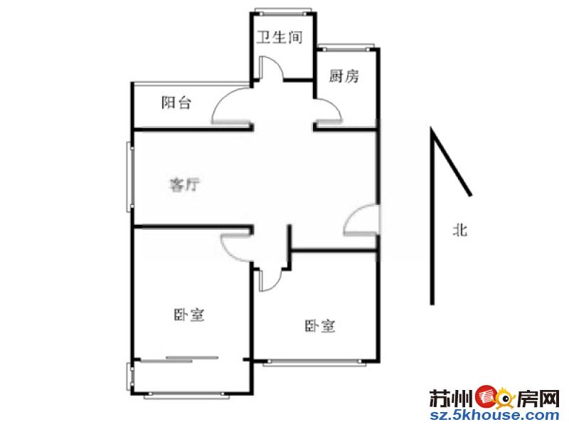 石路步行街  金门路 朱家庄新村 精装两室室 桐泾北路地铁口