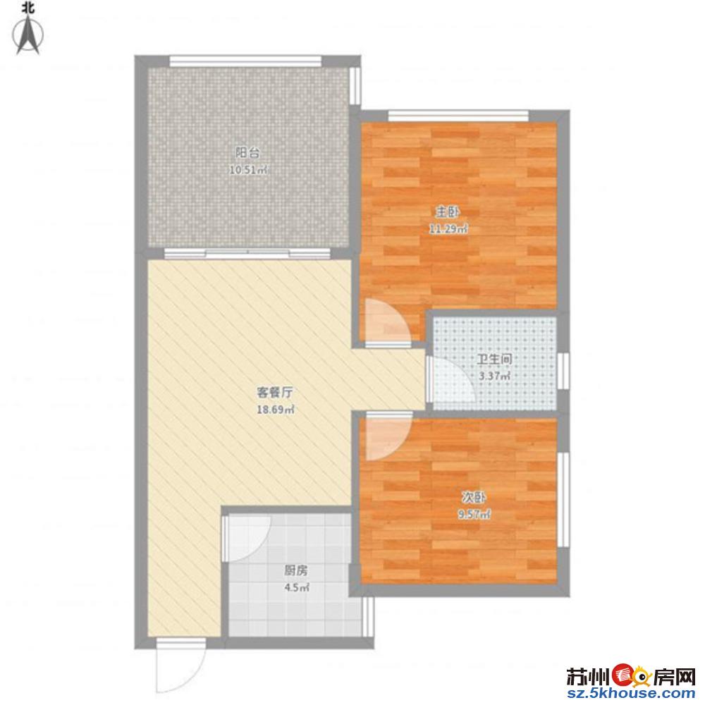 港龙城姚桥新苑精装两室家电齐全拎包入住押一付一随时看