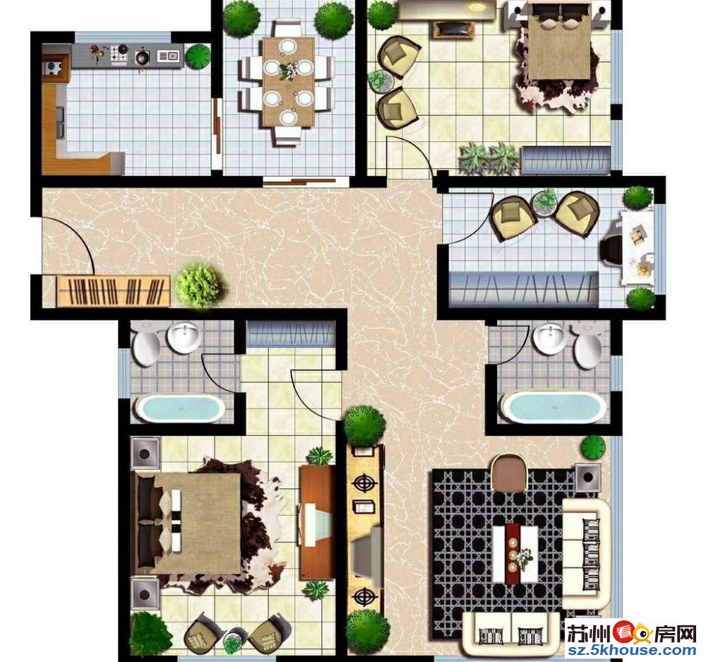 家电齐全拎包入住阳光充足图片真实