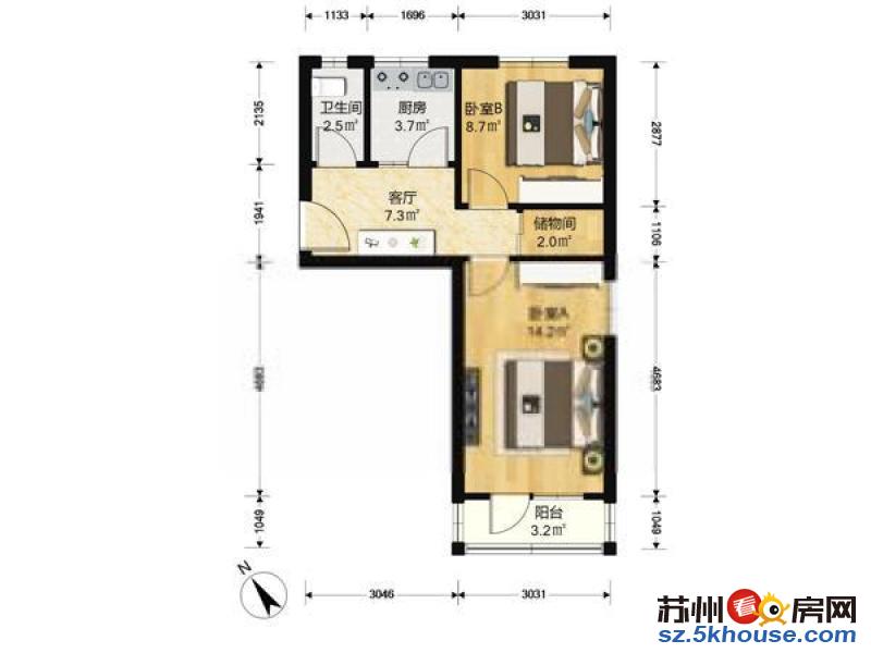 4号线 拙政园 东北街 北园新村 娄江新村 娄门菜场 拎包入