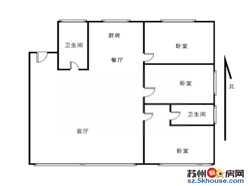 西园路 农校对面 御庭苑 自住三房 家电齐全 只要3600