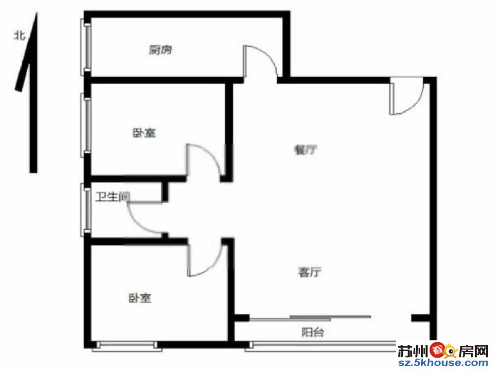 押一付一 团结桥地铁口 沃尔玛 克拉公馆 东吴新村 精装两房