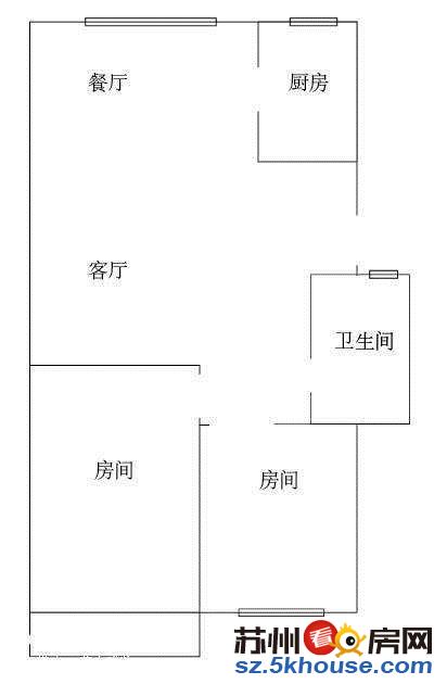 中海双湾锦园 1室整租 精装修 无中芥费 押一付一 民用水电