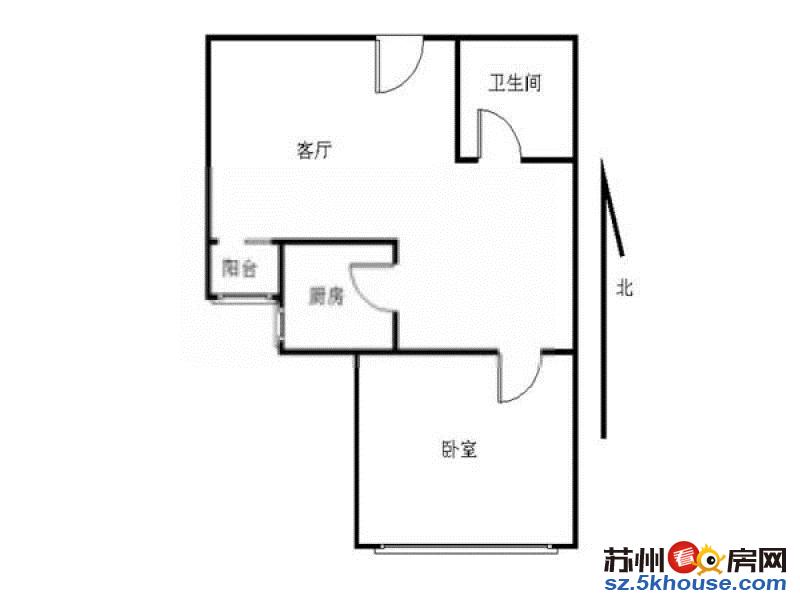 东环路徐家浜新村精装一房干净舒适 夏园新村对面紧靠万科欧尚