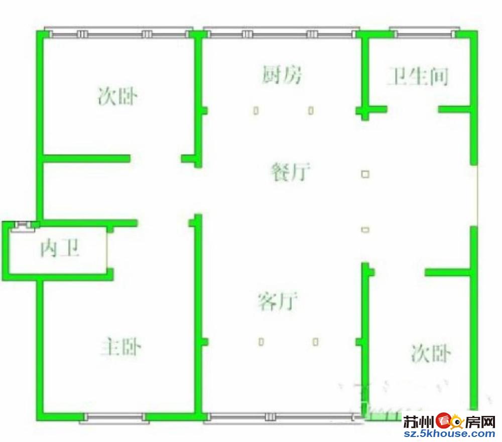 御窑花园精装修2室一厅出租家具家电齐全拎包入住