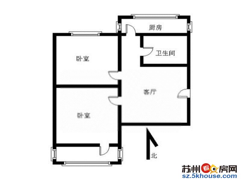 金塘新村 精装两室 苏福路大润发 桐泾公园 盘胥路 胥江路