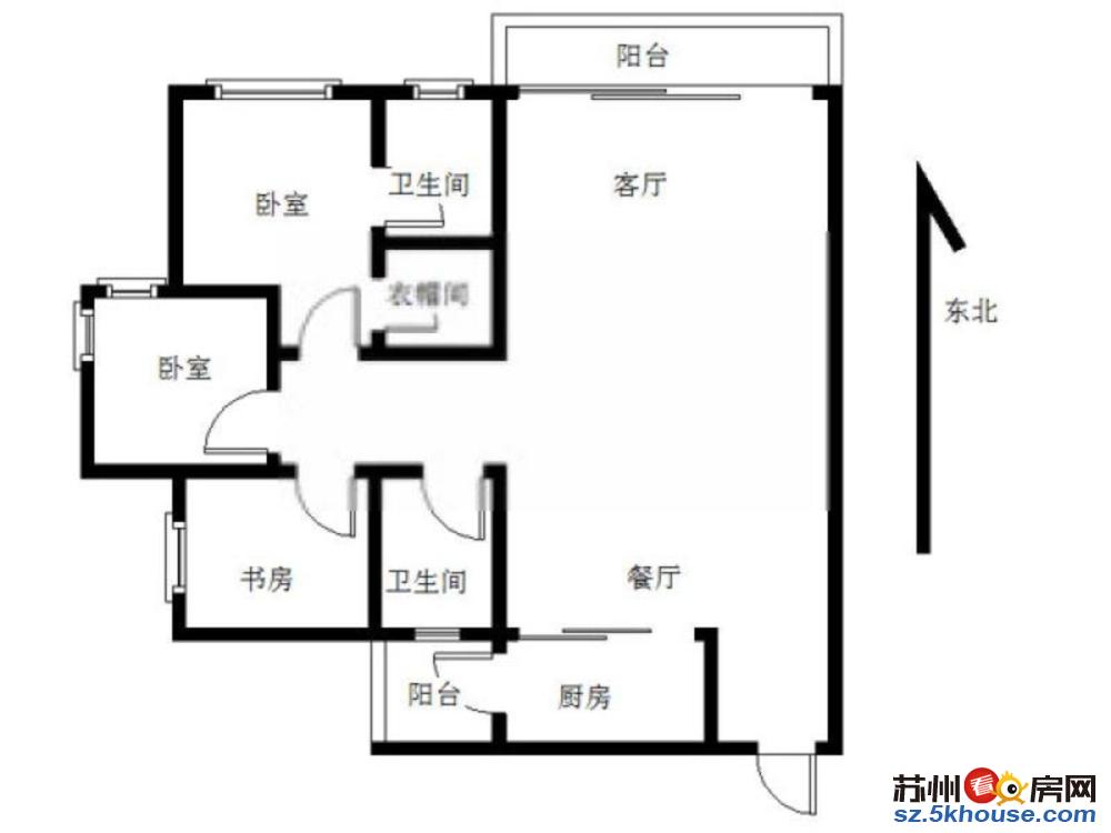 塔园路竹园路 招商学府 豪装2房 仁恒棠悦湾成熟配套拎包入住