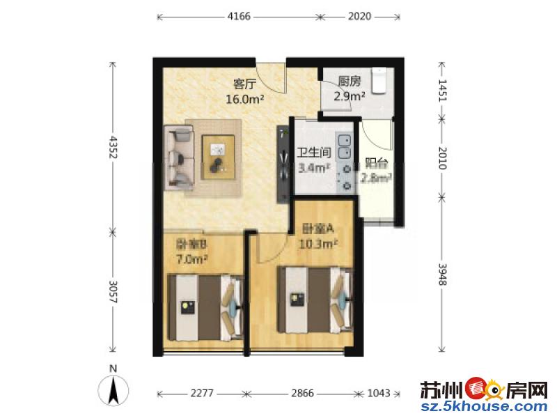 北环路广济北路口 清塘新村 婚装两室 火车站婚纱城附近 月付