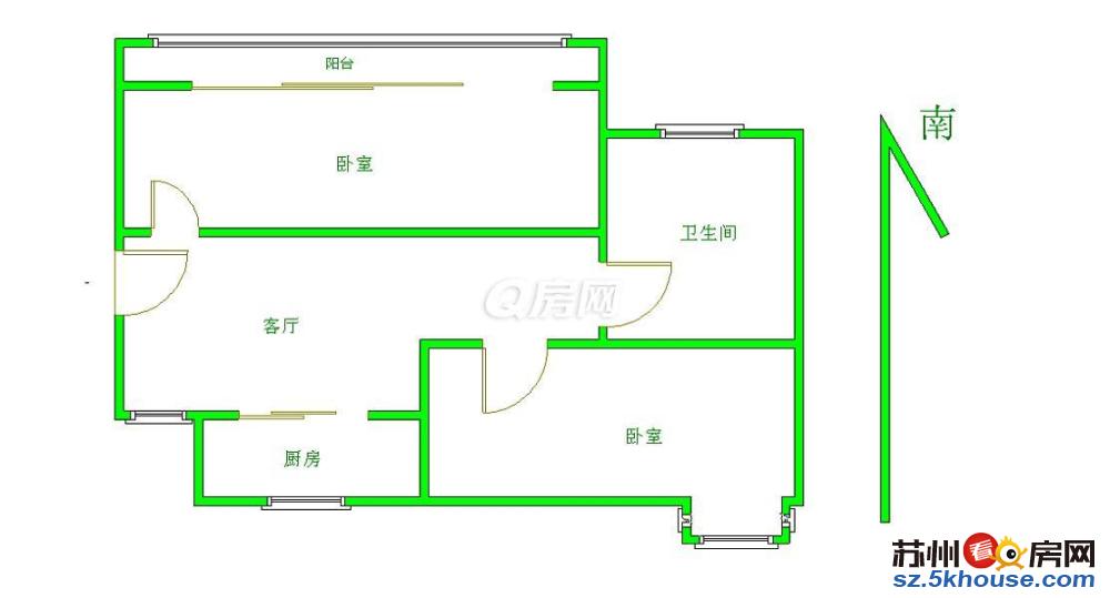 群星苑一区精装2房近文萃路科技园 拎包即住 随时可看