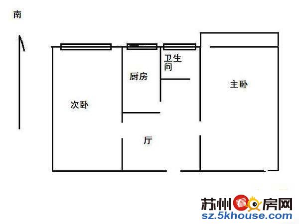 浒墅人家豪装两房 生活安静 出行方便 随时看房