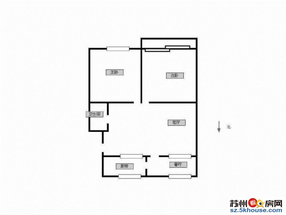 押一付一 石路女人街 山塘街地铁 公寓 精装一室拎包入住