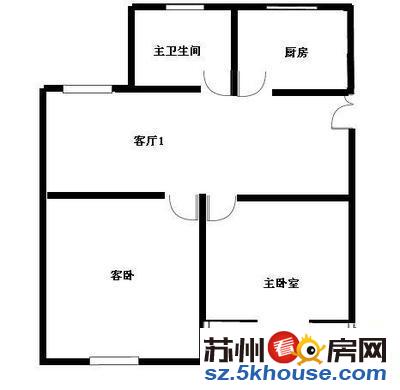 彩虹新村 2房朝南2空调 房东自住装修 出租中