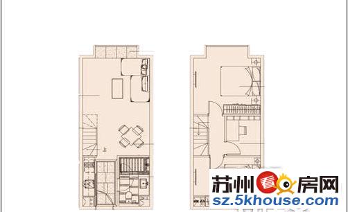 枫华广场合景领峰金枫国际复试一房两房家电齐全