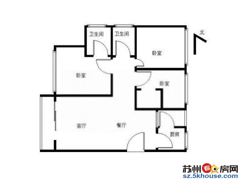 中南锦苑 精装三房 首刺出租 家电齐全 温馨舒适 随时看房