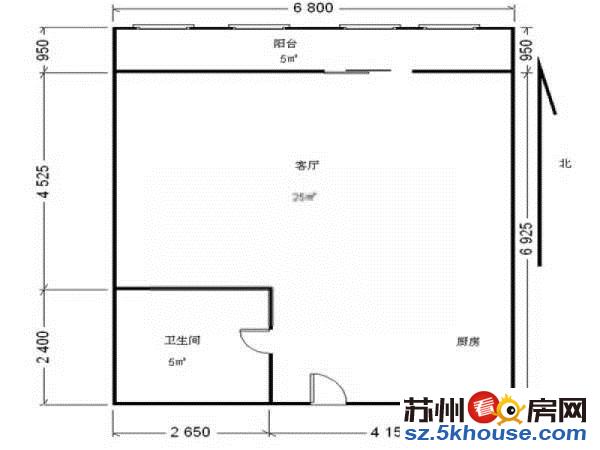 三元二村 雪峰公寓 精装一室一厅 房东首 次出租 急租