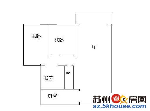 公园天下桐泾公园地铁口 锦邻缘 精装两室两厅一卫 拎包入住