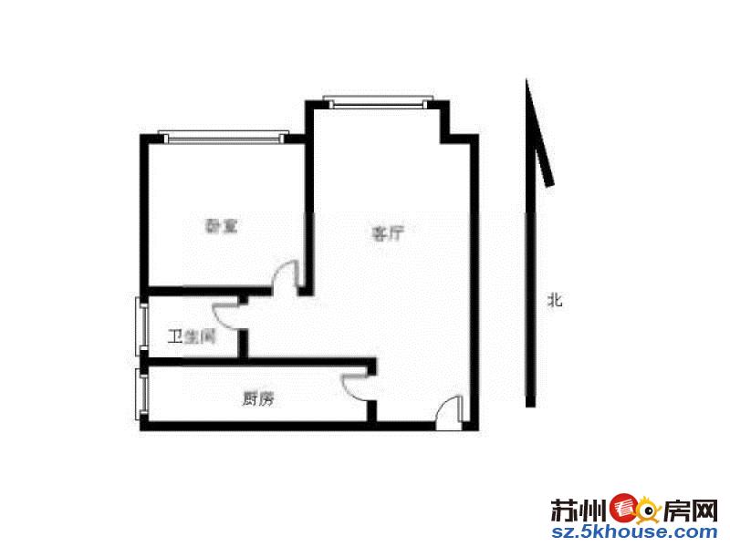 津西新天地 精装一室 月付 塔园路 时代花园 枫桥大厦 首租