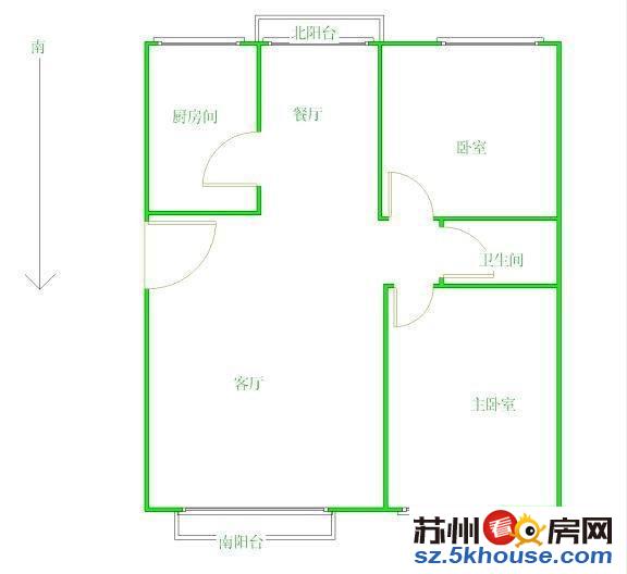 东浜新苑 精装两房出租 家具家电齐全 靠近马浜花园