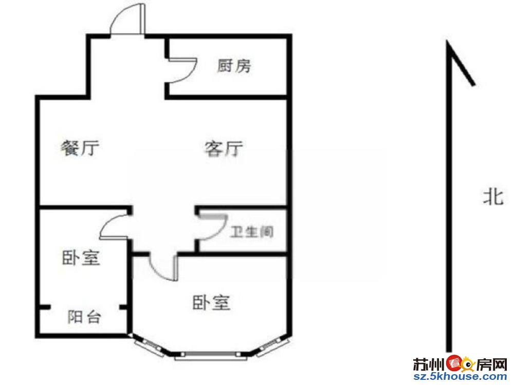 自由水岸精装自住大两房 出门华润 方洲公园 近湖畔天城 东湖