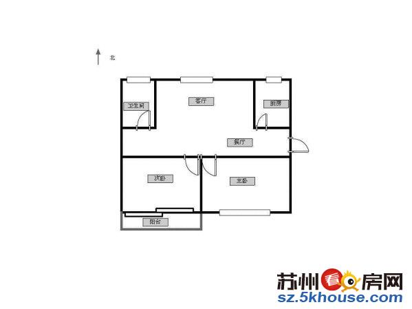 和美家园 中等装修 两房两厅 看房方便 交通便利 近永旺商场