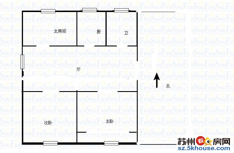 东环地铁口短租半年三房简装随时看