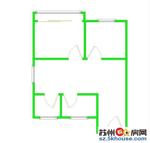 漕湖花园精装两房南北通透1800元月诚意出租