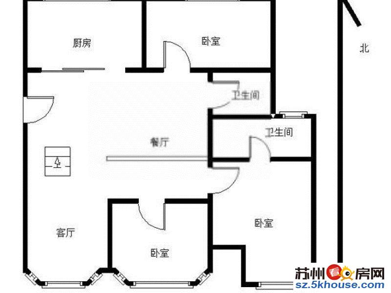 白塘壹号 欧式三房出租  真实图片 无虚假看房随时