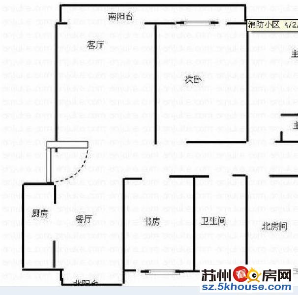 出租白金汉爵旁华宇星云汇精装公寓 家电家具齐全 拎包入住