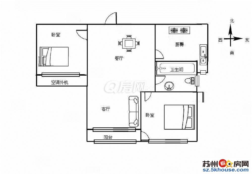 君地风华精装大两房 玉山路地铁 美罗泉屋 明基医院 可短租