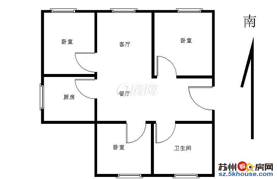 苏州创业园旁新创竹园 新升新苑 天都花园整租房源 拎包入住