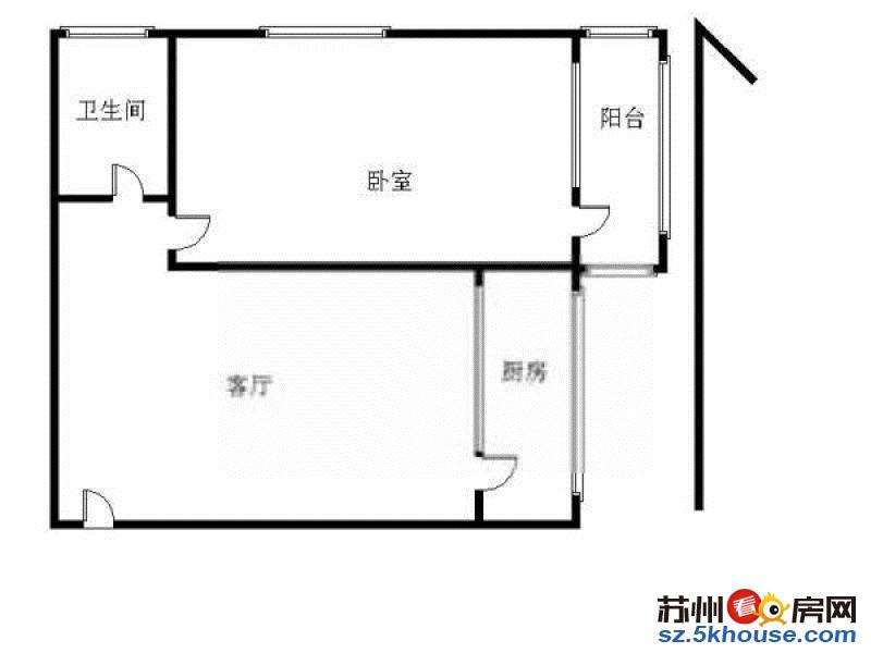 清塘新村 一室一厅 石路 山塘街 惠济桥 清洁路 月付首租