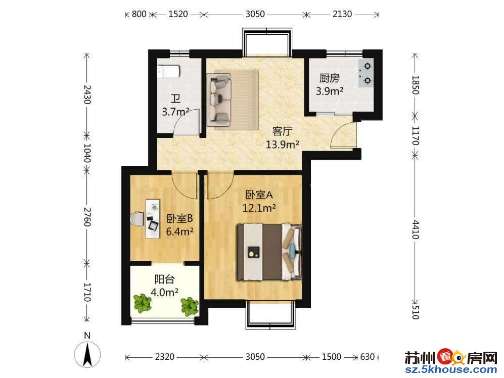 近永旺 宝祥苑 出售精装房 地理位置好 近富邻广场商业街