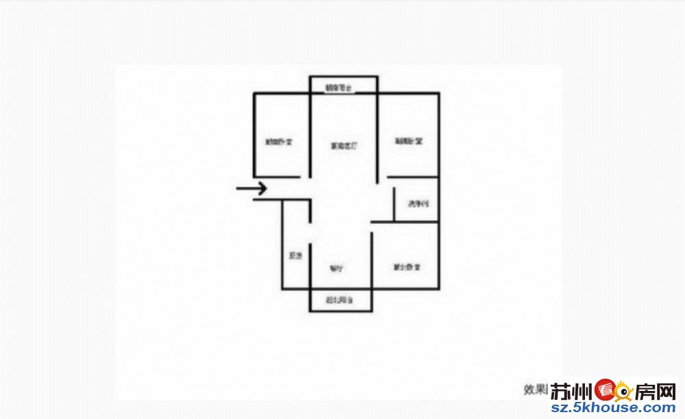 丰隆城市中心 正规一居室单身公寓 一线金鸡湖湖景房 诚心出租