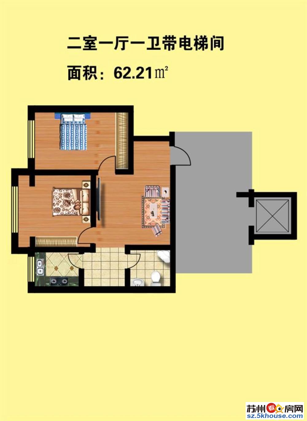 水韵花都 精装两房 近繁花  出门地铁口 活力岛站 随时看房