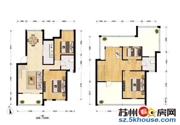 吴中万达旁永城国际精装复式出租 随时看房 拎包入住