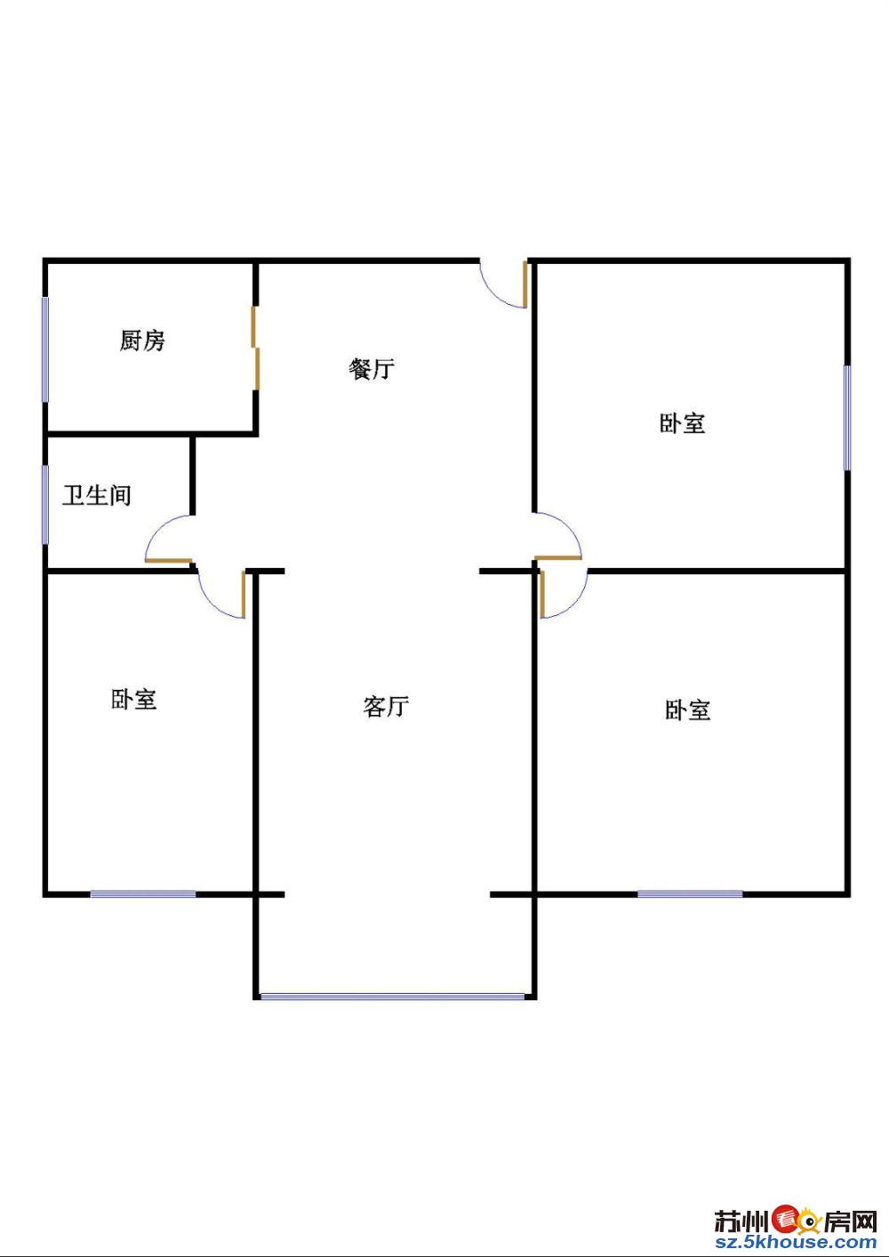 华村苑 3房 精装修 拎包入住 只要2600手慢无