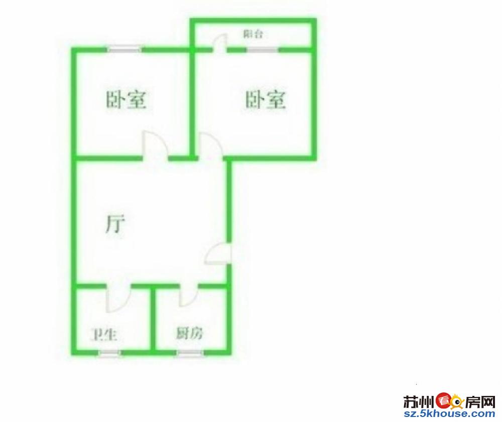 东园小区 白塔东路 娄门新村 娄江新村 欧式装修三年两室一厅