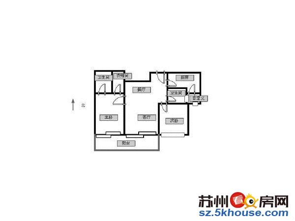 星港街 双湖广场 悦湖 两房 朝南 长租短租都可以 拎包即住