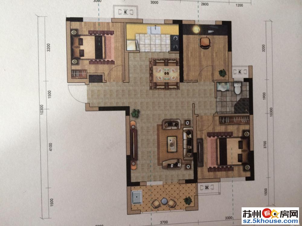 彩香二村 精装修两室室一厅 桐泾北路地铁 石路商圈家乐福急租