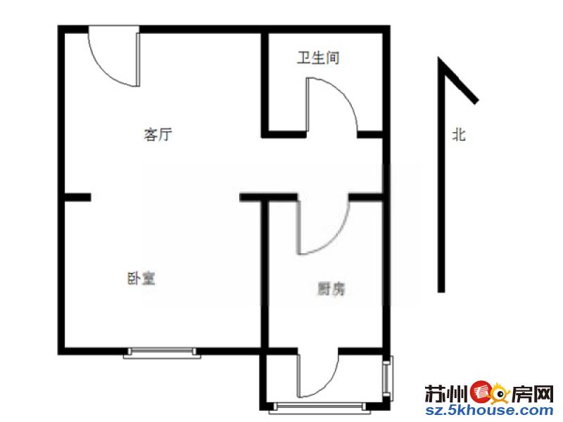 押一付一 苏锦地铁口 苏锦二村 精装一室 家电齐全 拎包入住