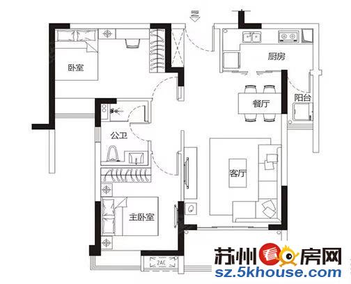 翡翠家园一区电梯房精装2房 家电家具齐全 价格便宜 居住方便